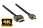 Preview: Premium HDMI Kabel HDMI St. auf micro HDMI St., 2m DINIC Dubai Range, schwarz
